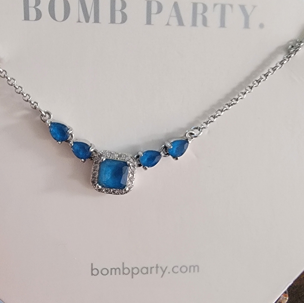Bomb Party September Birthday Necklace 2023